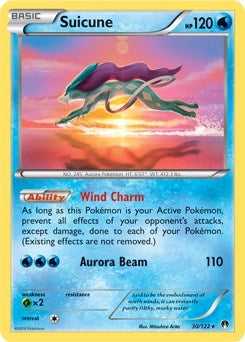 Image for Suicune - 30/122 (Cosmos Holo) (030/122) [Blister Exclusives] - Pokemon