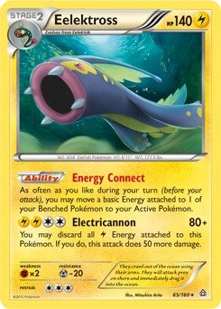 Image for Eelektross - 65/160 (Cosmos Holo) (065/160) [Blister Exclusives] - Pokemon