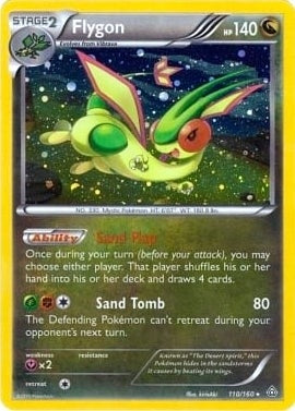 Image for Flygon - 110/160 (Cosmos Holo) (110/160) [Blister Exclusives] - Pokemon