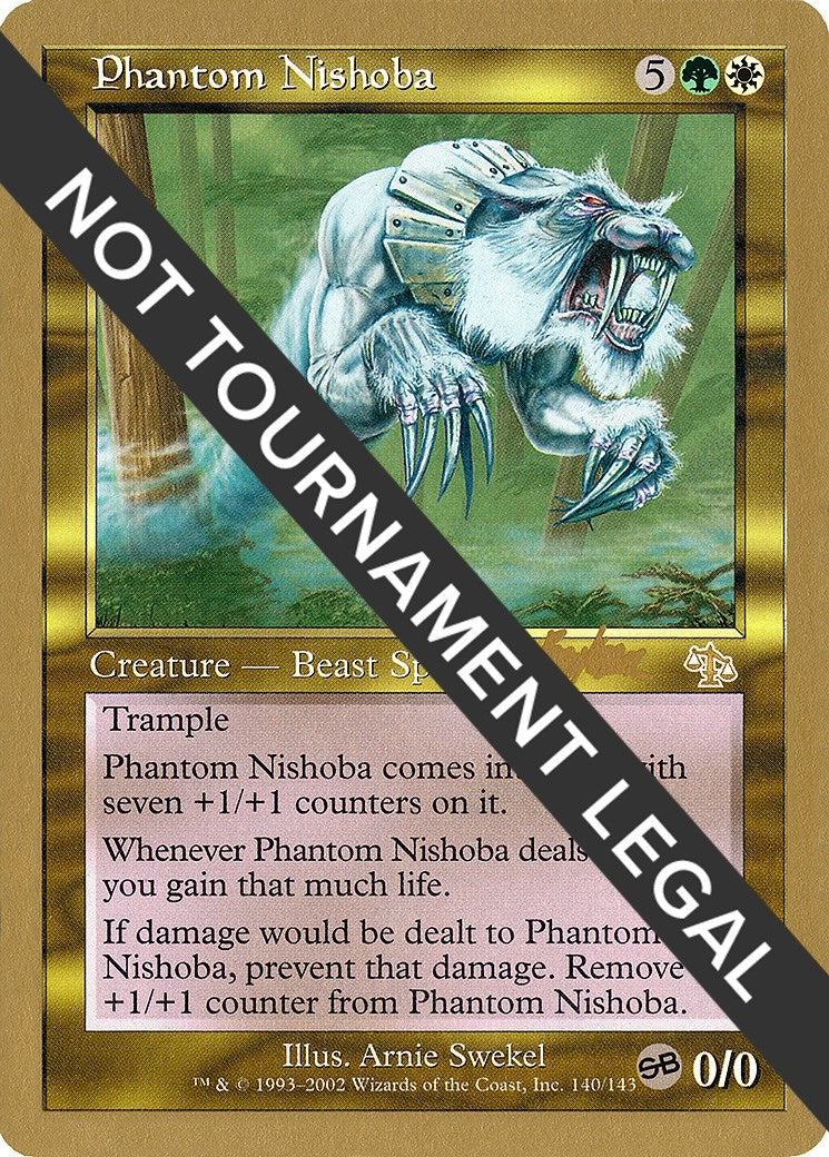 Image for Phantom Nishoba - 2002 Brian Kibler (JUD) (SB) [World Championship Decks] - Magic: The Gathering