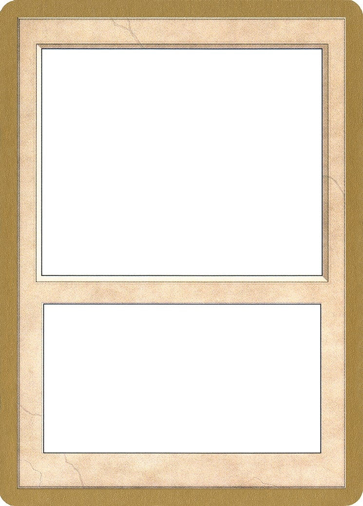 Image for 2002 World Championship Blank Card [World Championship Decks] - Magic: The Gathering
