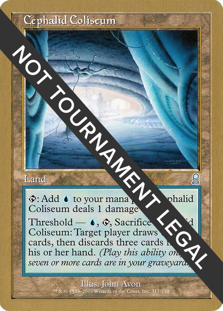 Image for Cephalid Coliseum - 2002 Carlos Romao (ODY) [World Championship Decks] - Magic: The Gathering