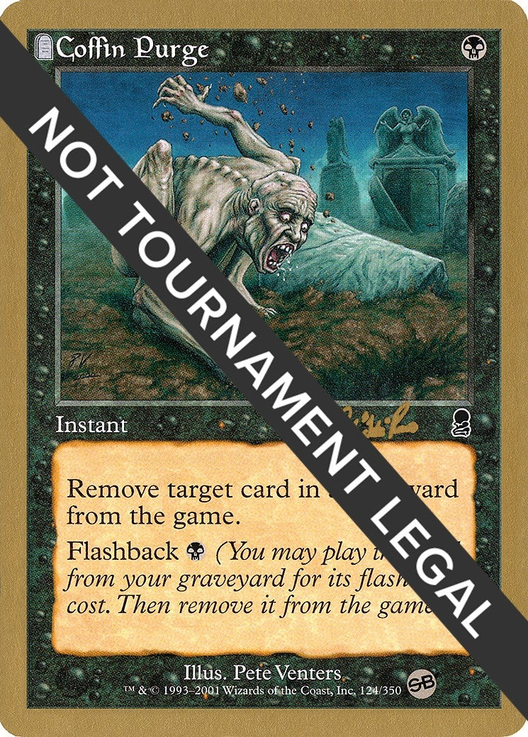 Image for Coffin Purge - 2002 Carlos Romao (ODY) (SB) [World Championship Decks] - Magic: The Gathering