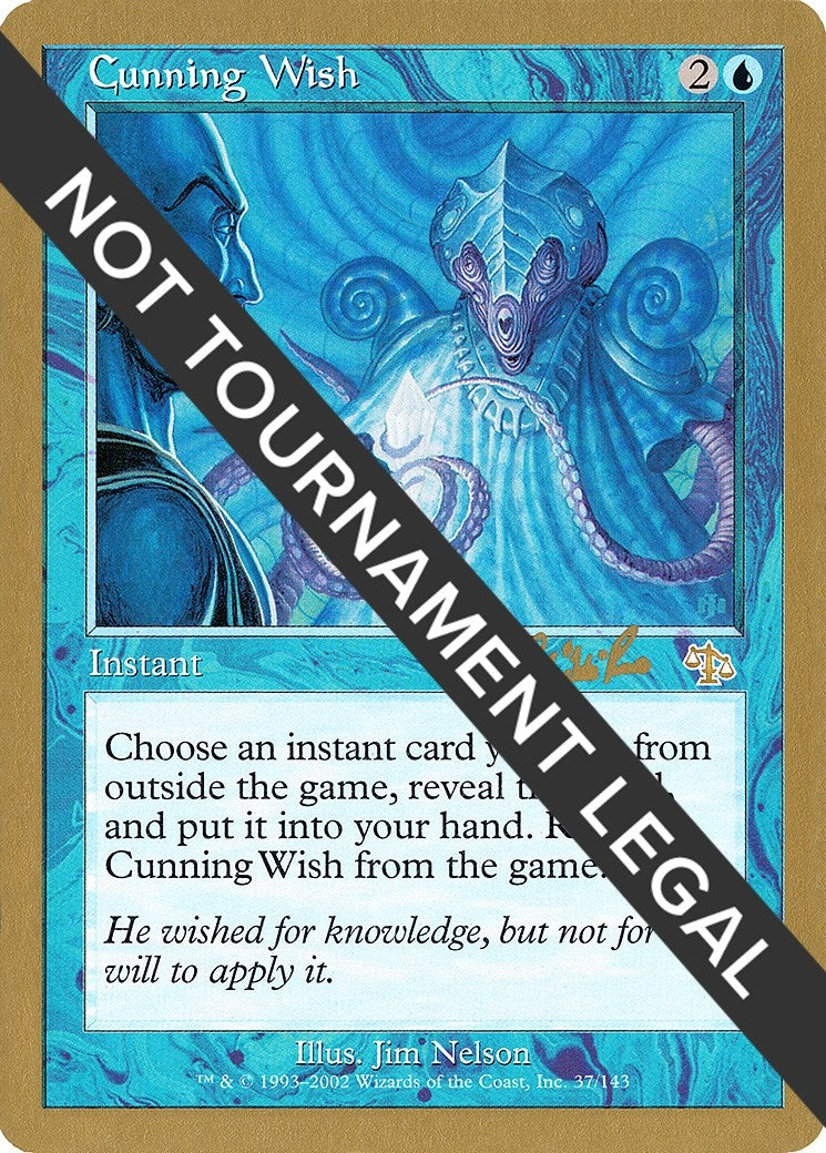 Image for Cunning Wish - 2002 Carlos Romao (JUD) [World Championship Decks] - Magic: The Gathering