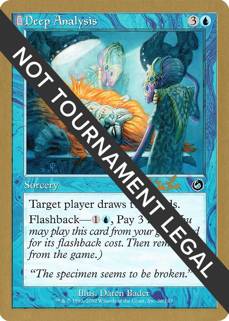 Image for Deep Analysis - 2002 Carlos Romao (TOR) [World Championship Decks] - Magic: The Gathering