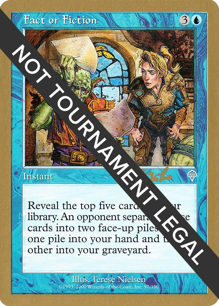 Image for Fact or Fiction - 2002 Carlos Romao (INV) [World Championship Decks] - Magic: The Gathering