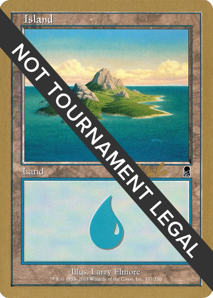Image for Island (337) - 2002 Carlos Romao (ODY) [World Championship Decks] - Magic: The Gathering