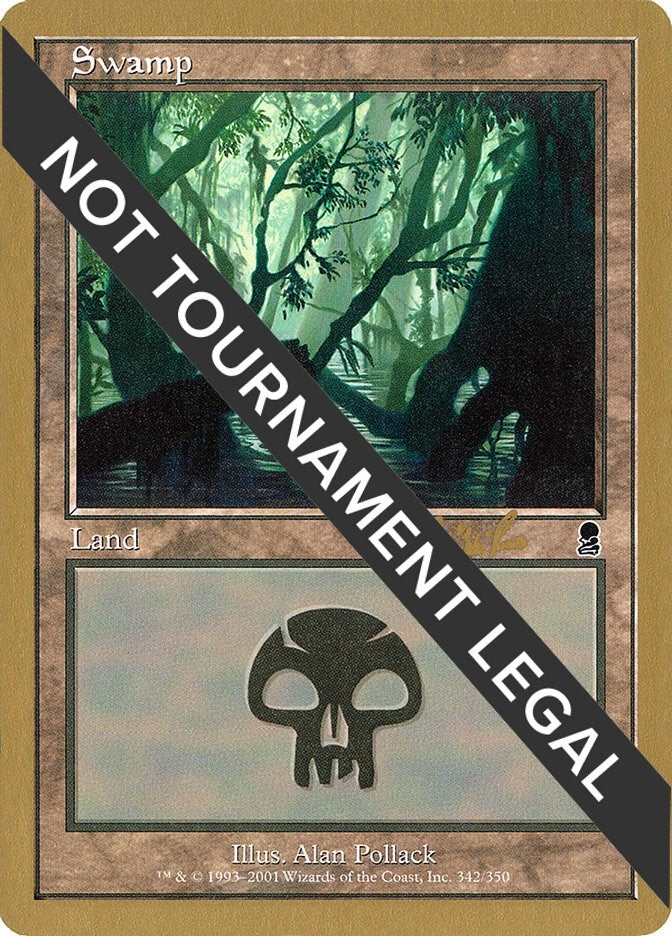 Image for Swamp (342) - 2002 Carlos Romao (ODY) [World Championship Decks] - Magic: The Gathering