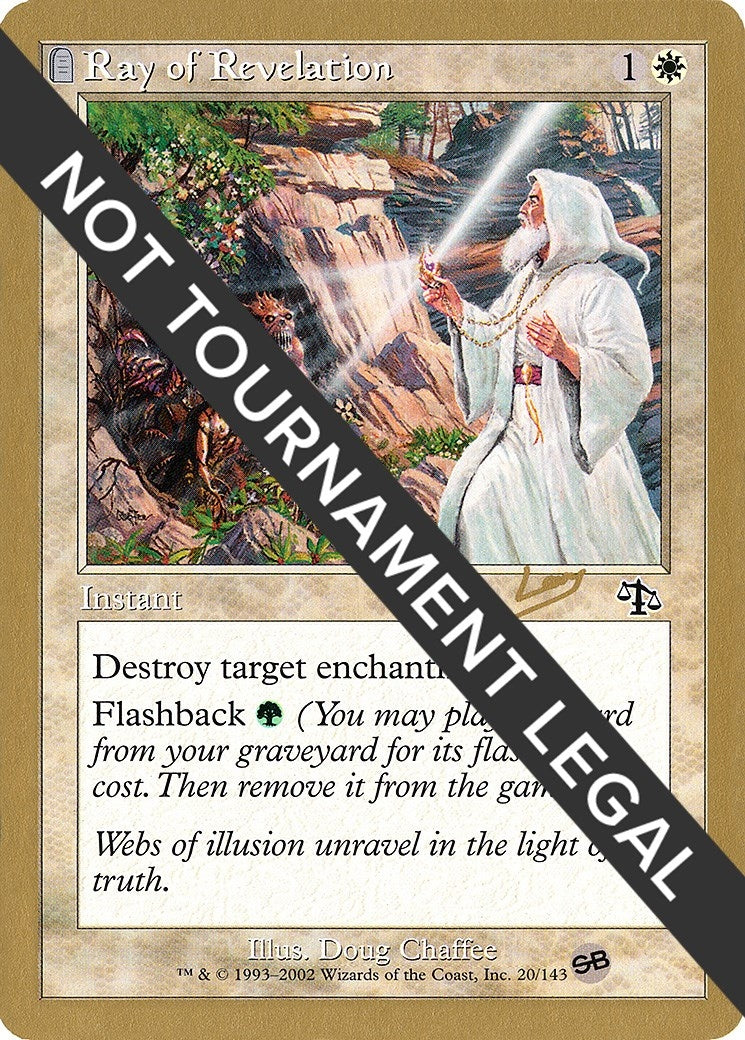 Image for Ray of Revelation - 2002 Raphael Levy (JUD) (SB) [World Championship Decks] - Magic: The Gathering
