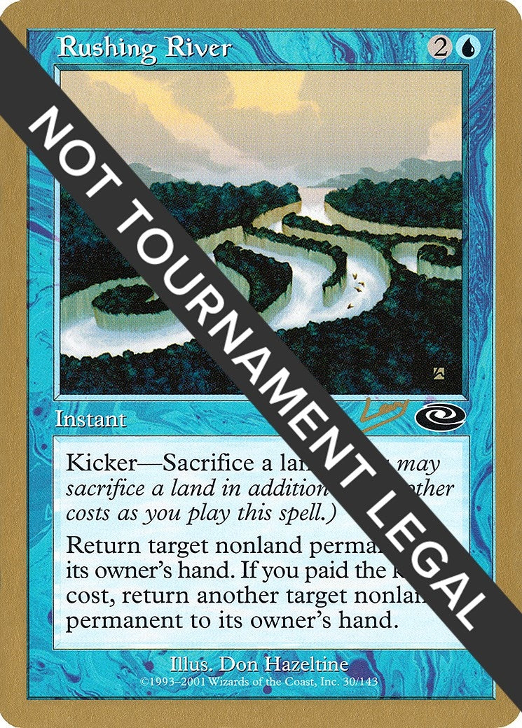 Image for Rushing River - 2002 Raphael Levy (PLS) [World Championship Decks] - Magic: The Gathering