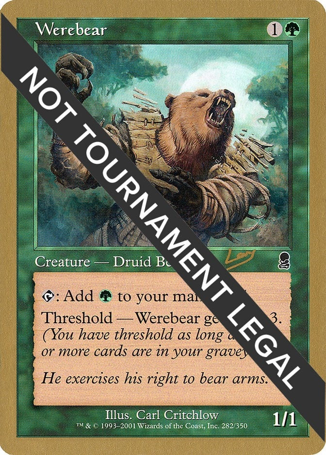 Image for Werebear - 2002 Raphael Levy (ODY) [World Championship Decks] - Magic: The Gathering