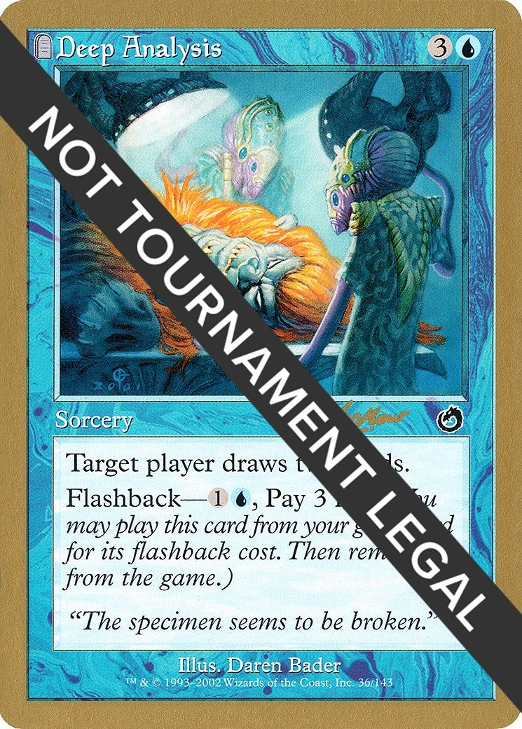 Image for Deep Analysis - 2002 Sim Han How (TOR) [World Championship Decks] - Magic: The Gathering