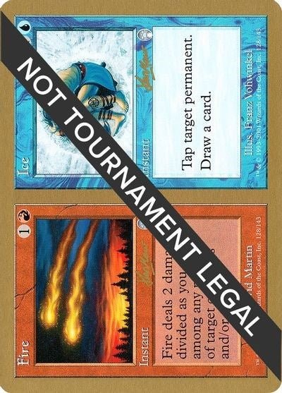 Image for Fire // Ice - 2002 Sim Han How (APC) [World Championship Decks] - Magic: The Gathering
