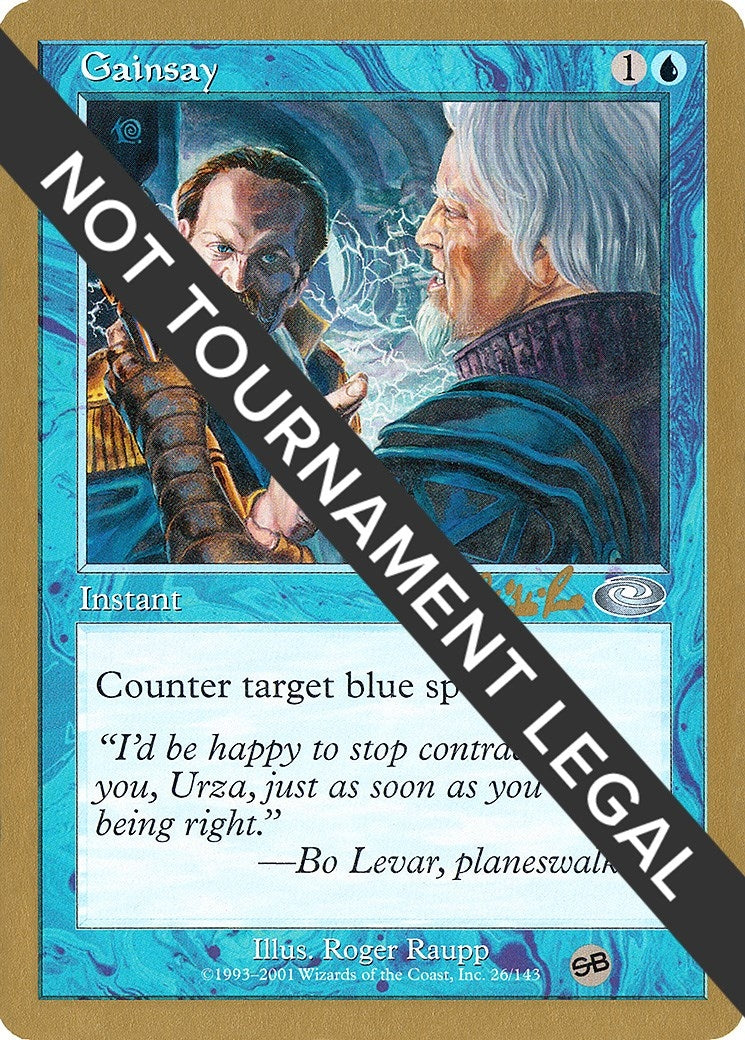 Image for Gainsay - 2002 Carlos Romao (PLS) (SB) [World Championship Decks] - Magic: The Gathering