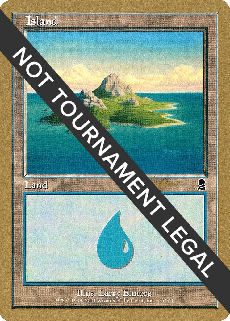 Image for Island (337) - 2002 Sim Han How (ODY) [World Championship Decks] - Magic: The Gathering