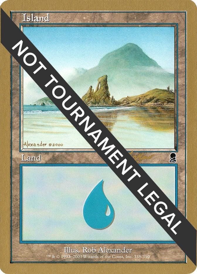 Image for Island (338) - 2002 Sim Han How (ODY) [World Championship Decks] - Magic: The Gathering
