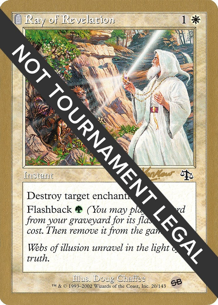 Image for Ray of Revelation - 2002 Sim Han How (JUD) (SB) [World Championship Decks] - Magic: The Gathering