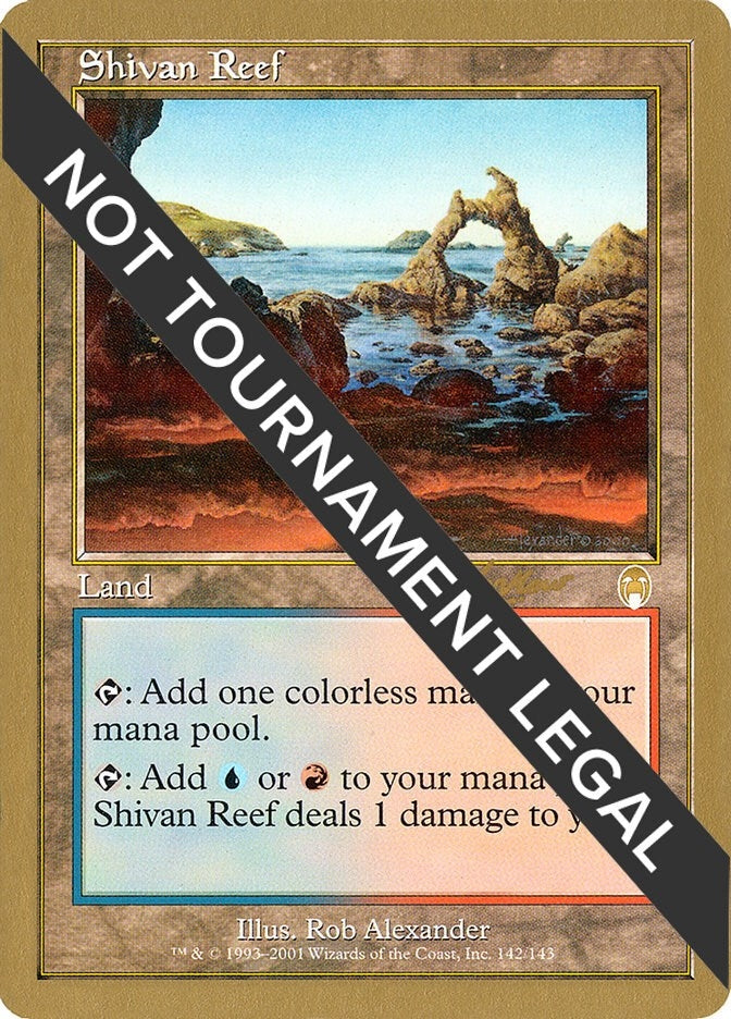 Image for Shivan Reef - 2002 Sim Han How (APC) [World Championship Decks] - Magic: The Gathering