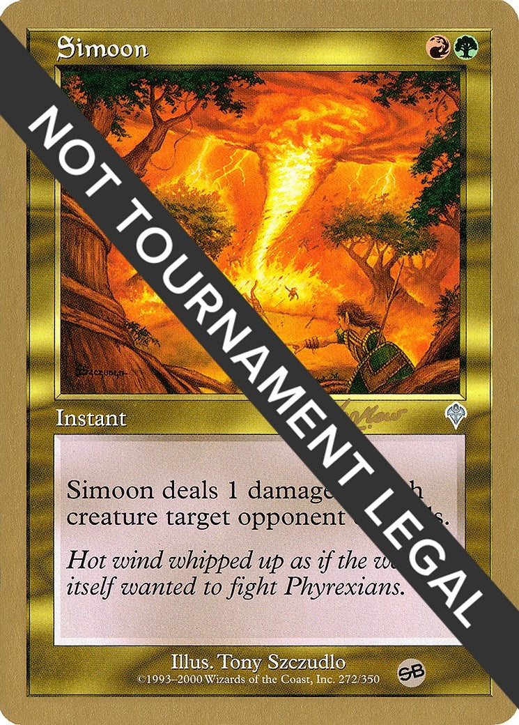Image for Simoon - 2002 Sim Han How (INV) (SB) [World Championship Decks] - Magic: The Gathering