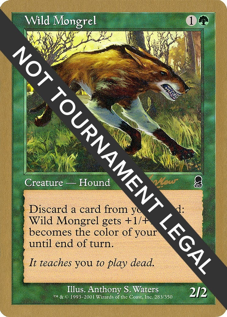 Image for Wild Mongrel - 2002 Sim Han How (ODY) [World Championship Decks] - Magic: The Gathering