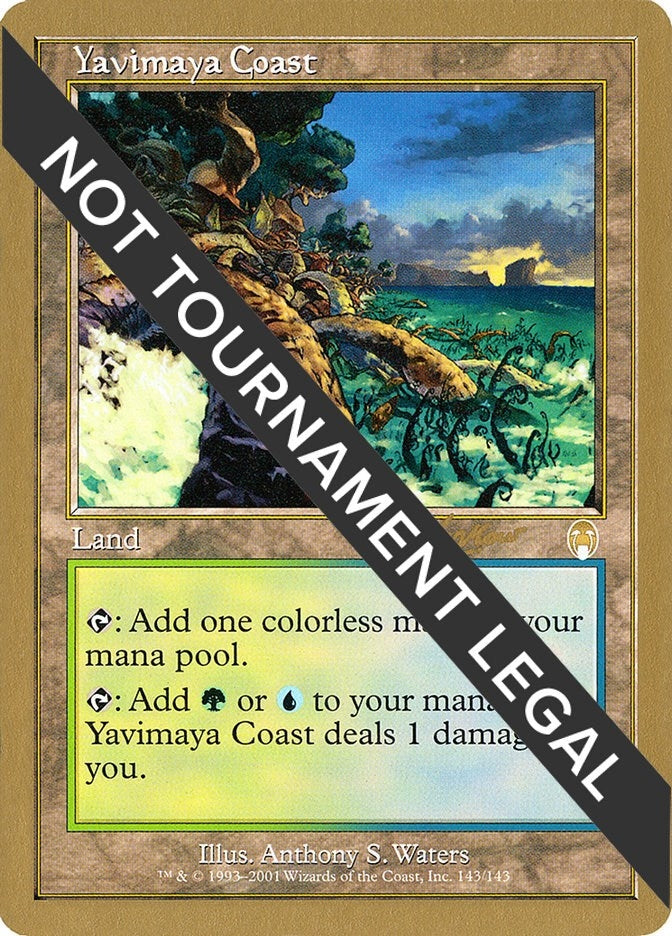 Image for Yavimaya Coast - 2002 Sim Han How (APC) [World Championship Decks] - Magic: The Gathering