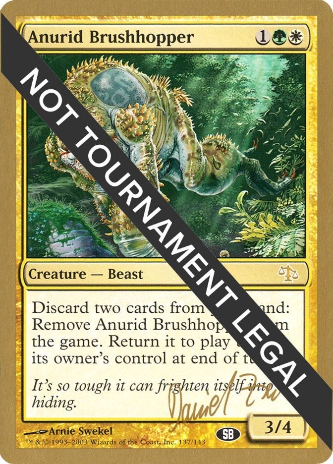Image for Anurid Brushhopper - 2003 Daniel Zink (JUD) (SB) [World Championship Decks] - Magic: The Gathering