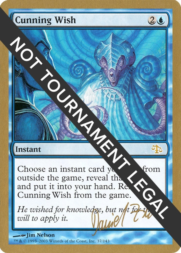 Image for Cunning Wish - 2003 Daniel Zink (JUD) [World Championship Decks] - Magic: The Gathering