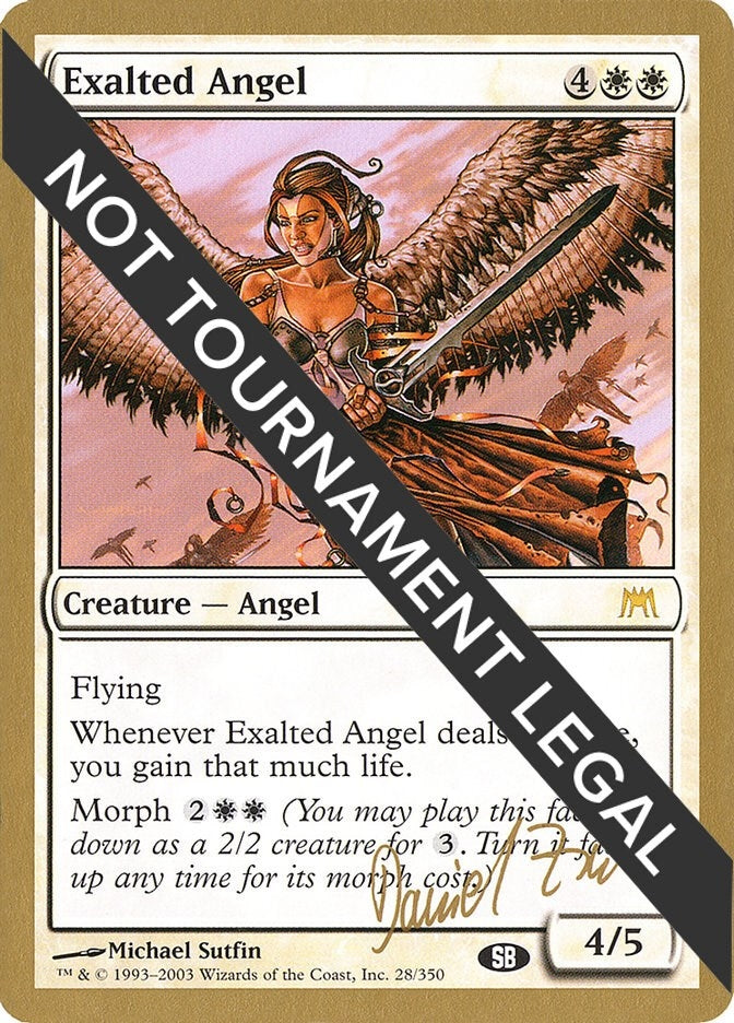 Image for Exalted Angel - 2003 Daniel Zink (ONS) (SB) [World Championship Decks] - Magic: The Gathering