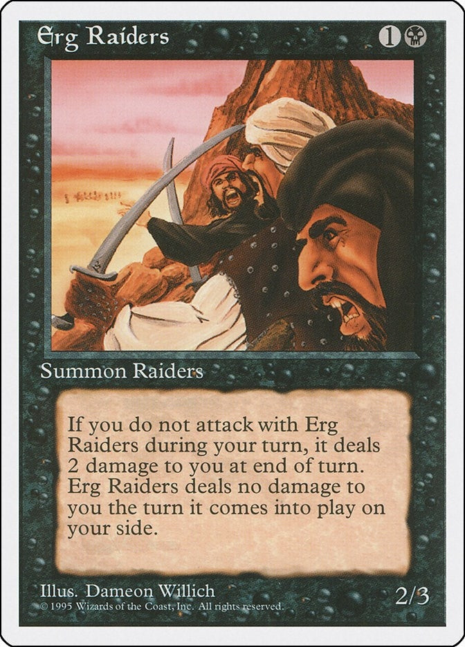 Image for Erg Raiders [Fourth Edition] - Magic: The Gathering