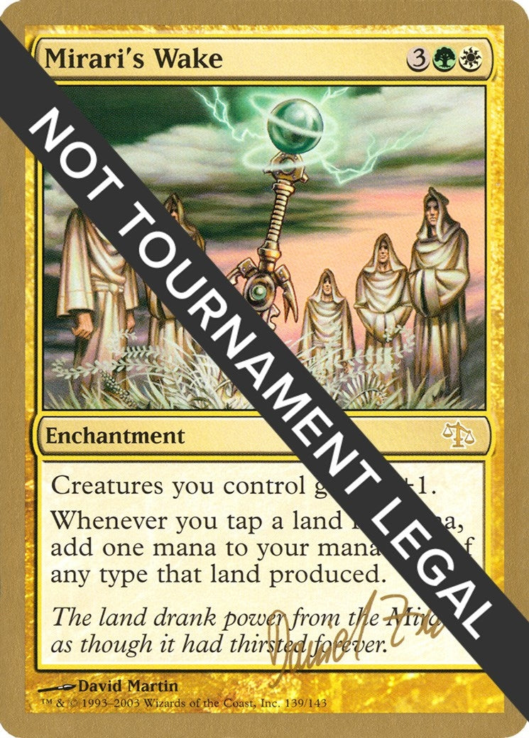 Image for Mirari's Wake - 2003 Daniel Zink (JUD) [World Championship Decks] - Magic: The Gathering