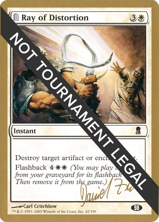 Image for Ray of Distortion - 2003 Daniel Zink (ODY) (SB) [World Championship Decks] - Magic: The Gathering