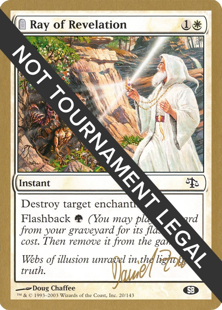 Image for Ray of Revelation - 2003 Daniel Zink (JUD) (SB) [World Championship Decks] - Magic: The Gathering
