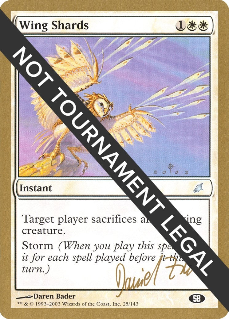 Image for Wing Shards - 2003 Daniel Zink (SCG) (SB) [World Championship Decks] - Magic: The Gathering