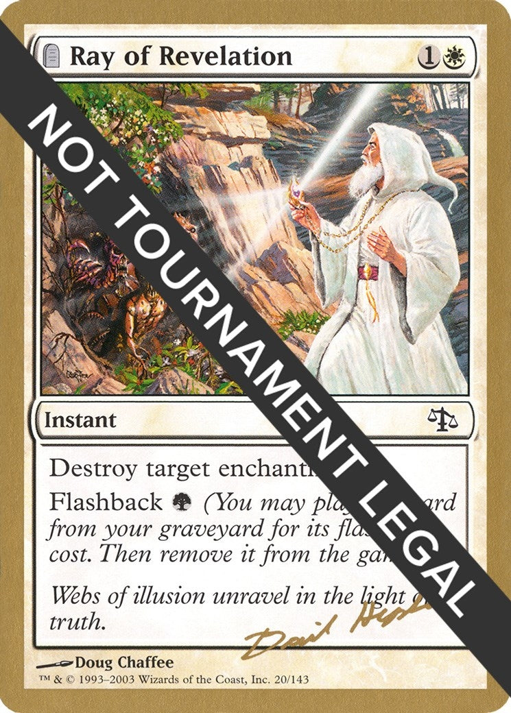 Image for Ray of Revelation - 2003 Dave Humpherys (JUD) [World Championship Decks] - Magic: The Gathering