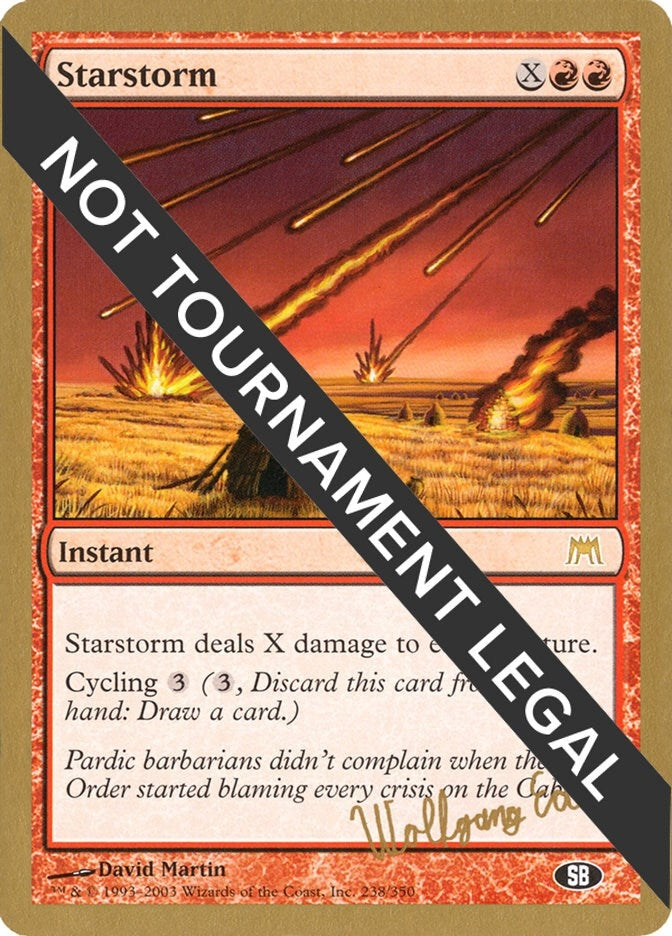 Image for Starstorm - 2003 Wolfgang Eder (ONS) (SB) [World Championship Decks] - Magic: The Gathering