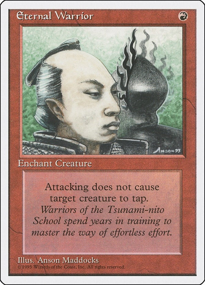 Image for Eternal Warrior [Fourth Edition] - Magic: The Gathering