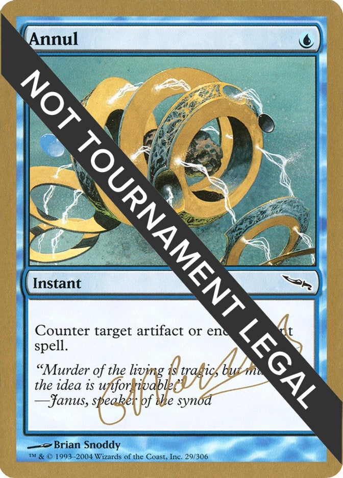 Image for Annul - 2004 Gabriel Nassif (MRD) [World Championship Decks] - Magic: The Gathering