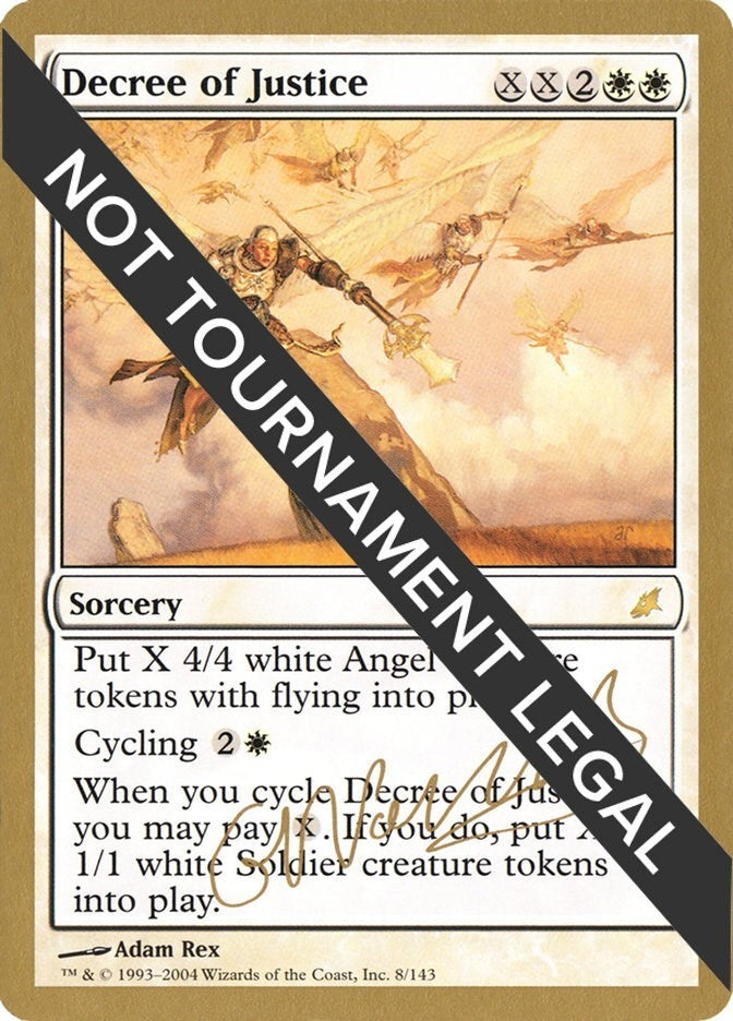 Image for Decree of Justice - 2004 Gabriel Nassif (SCG) [World Championship Decks] - Magic: The Gathering