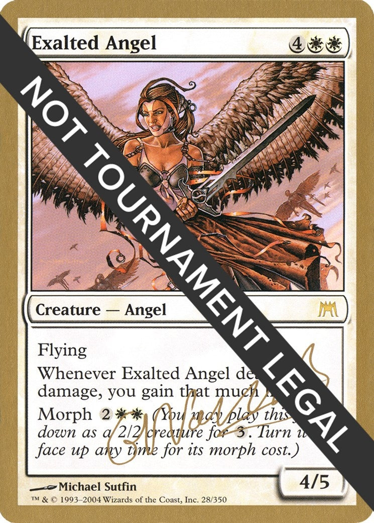 Image for Exalted Angel - 2004 Gabriel Nassif (ONS) [World Championship Decks] - Magic: The Gathering