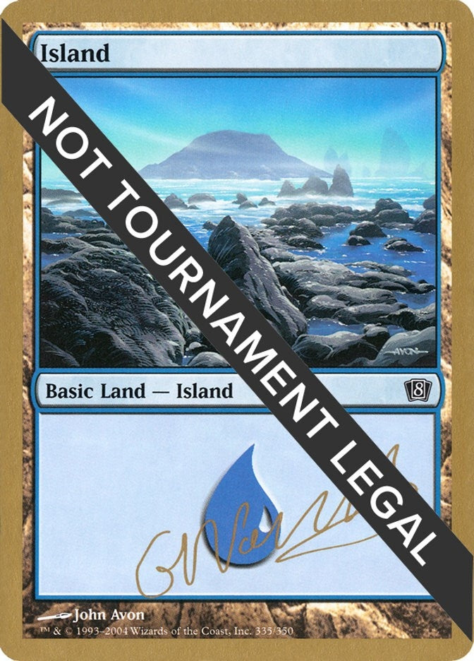 Image for Island (335) - 2004 Gabriel Nassif (8ED) [World Championship Decks] - Magic: The Gathering