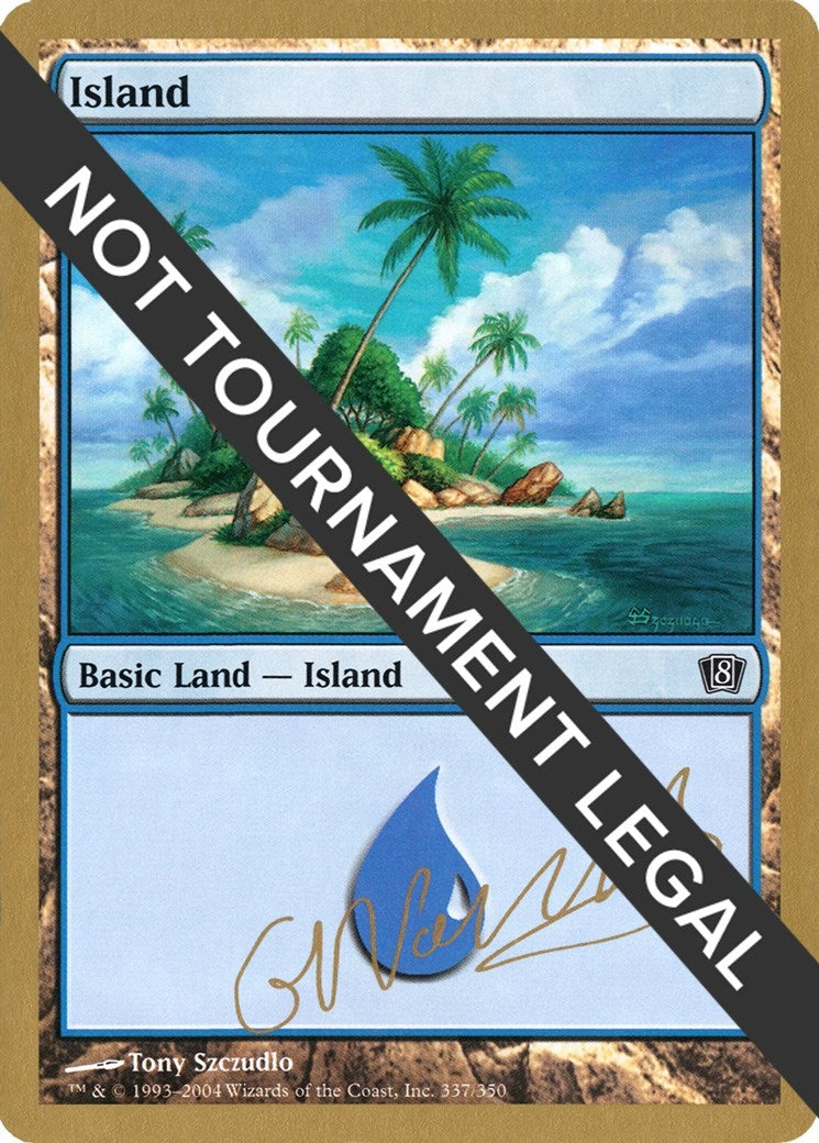 Image for Island (337) - 2004 Gabriel Nassif (8ED) [World Championship Decks] - Magic: The Gathering