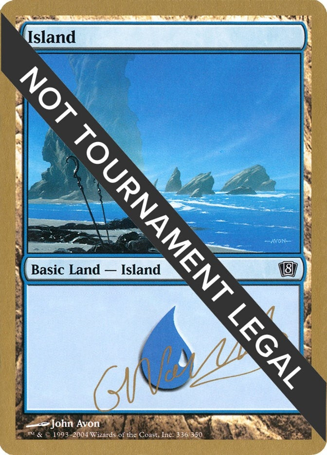 Image for Island (336) - 2004 Gabriel Nassif (8ED) [World Championship Decks] - Magic: The Gathering