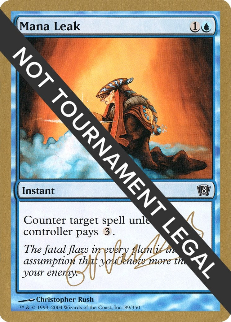 Image for Mana Leak - 2004 Gabriel Nassif (8ED) [World Championship Decks] - Magic: The Gathering
