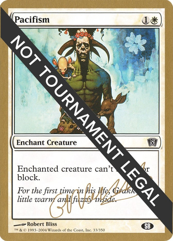 Image for Pacifism - 2004 Gabriel Nassif (8ED) (SB) [World Championship Decks] - Magic: The Gathering
