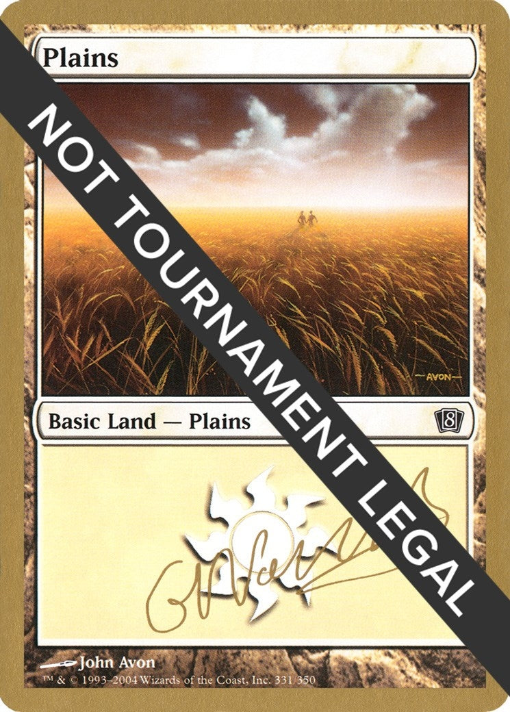 Image for Plains (331) - 2004 Gabriel Nassif (8ED) [World Championship Decks] - Magic: The Gathering