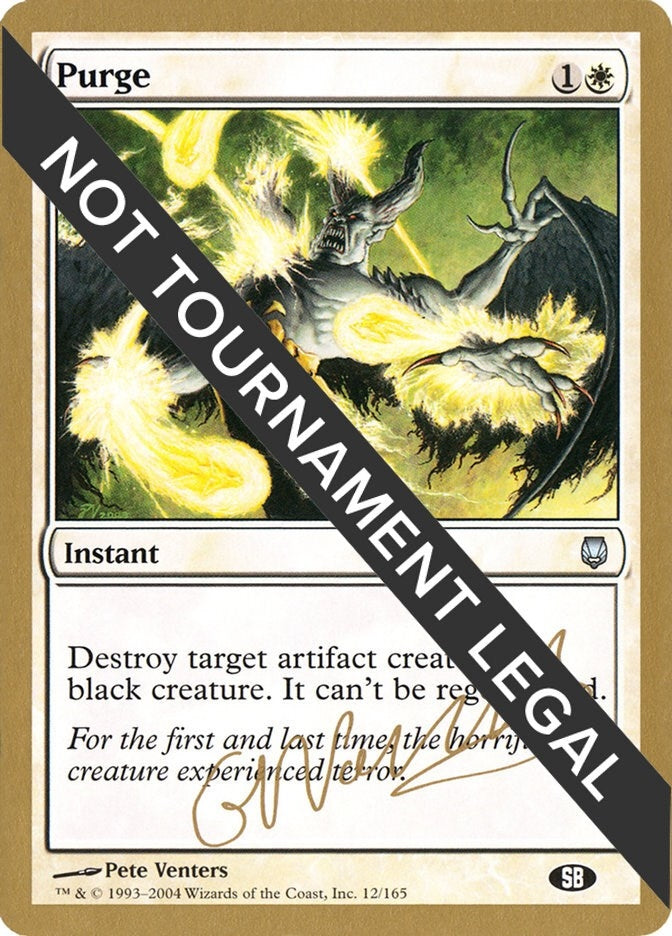 Image for Purge - 2004 Gabriel Nassif (DST) (SB) [World Championship Decks] - Magic: The Gathering