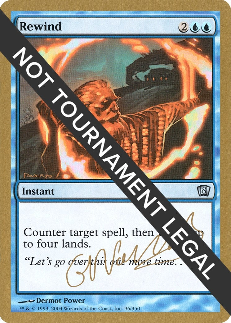 Image for Rewind - 2004 Gabriel Nassif (8ED) [World Championship Decks] - Magic: The Gathering