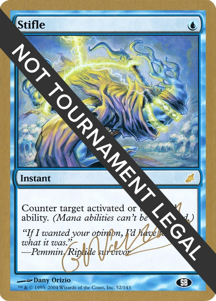 Image for Stifle - 2004 Gabriel Nassif (SCG) (SB) [World Championship Decks] - Magic: The Gathering