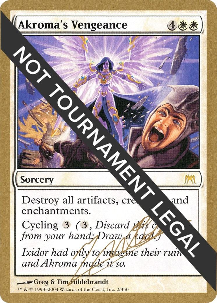 Image for Akroma's Vengeance - 2004 Julien Nuijten (ONS) [World Championship Decks] - Magic: The Gathering