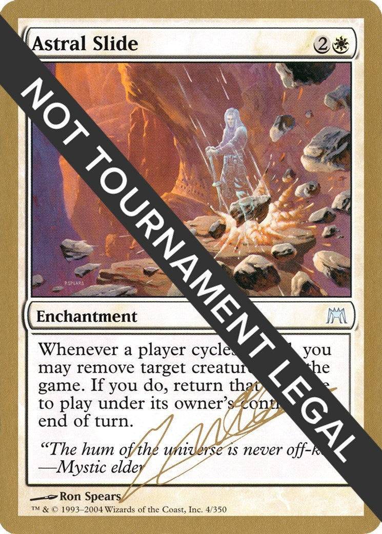Image for Astral Slide - 2004 Julien Nuijten (ONS) [World Championship Decks] - Magic: The Gathering